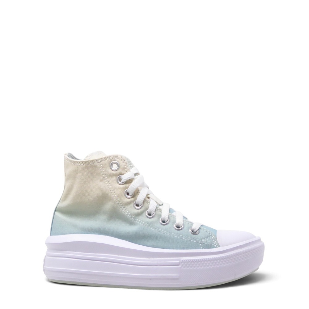 Converse Womens Chuck Taylor All Star Move High Top Ombre Dew Blue Size 6.5